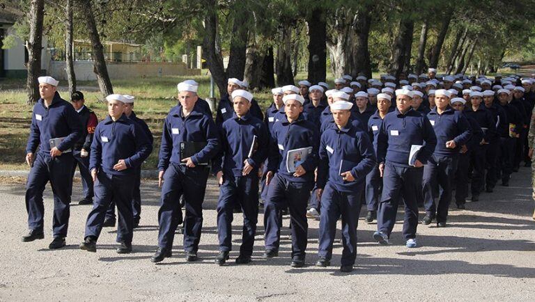 Postulantes a Tropa voluntaria
(Foto: Gaceta Marinera)