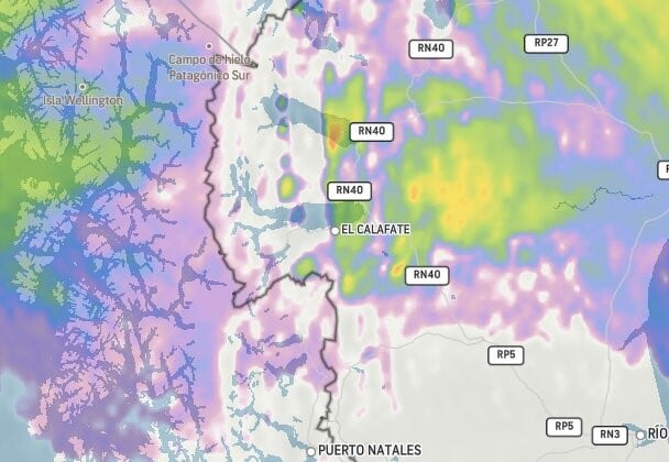 Clima en El Calafate.