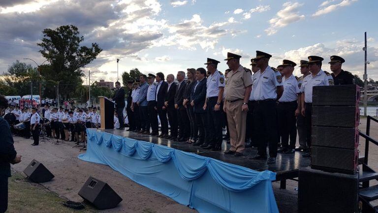 La Plazoleta del Avión fue el escenario del encuentro.