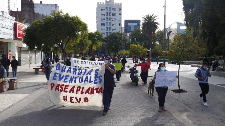 Precarizados de la Salud reclaman el pase a planta