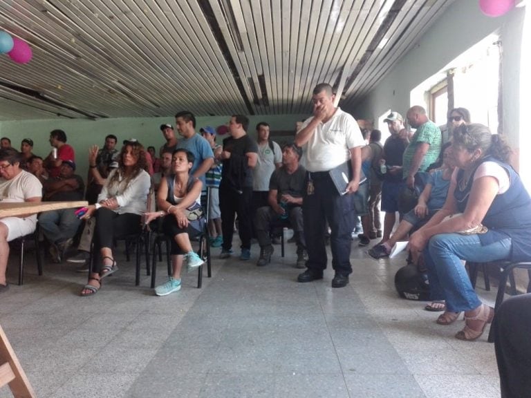 Asamblea en STM, los trabajadores no aceptaron la totalidad de la propuesta