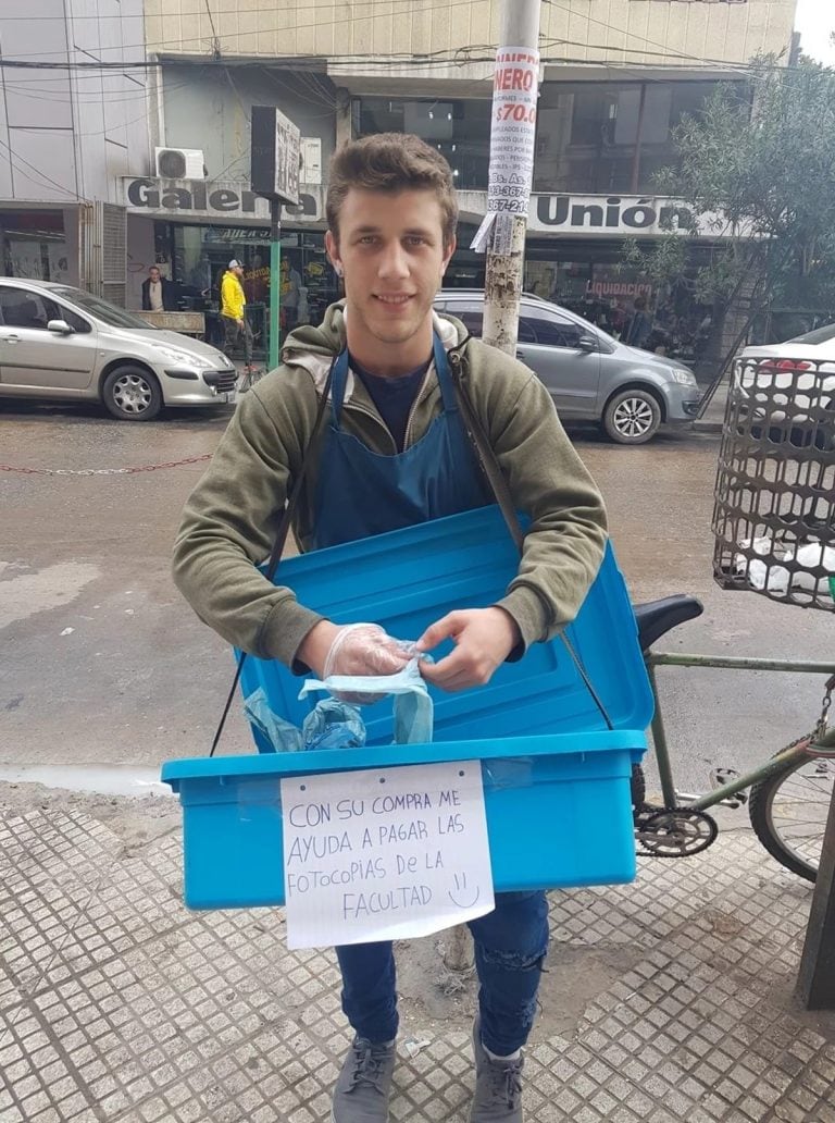 Alex Tronchin (Foto: Clarín).