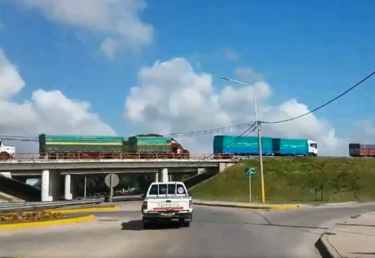 Colapso en la región: cortaron el tránsito de camiones sobre la autopista a Santa Fe