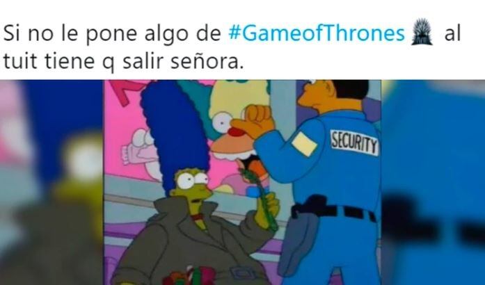 Los memes sobre el primer capítulo de la octava temporada de "Game Of Thrones" (Foto: captura Twitter)