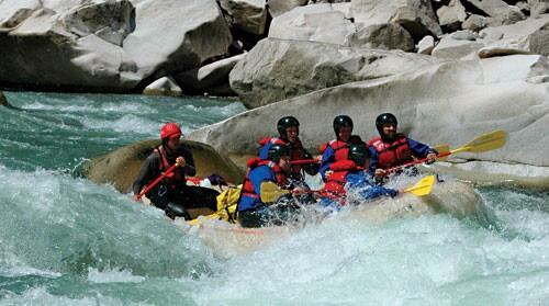 Rafting en Corcovado.