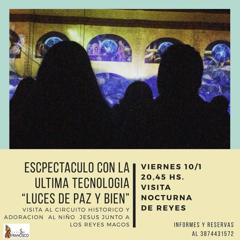 Espectáculo y visita al circuito histórico (Facebook Museo del Convento San Francisco, Salta)