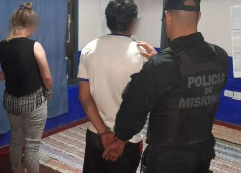 Detienen a pareja involucrada en presunto robo en San Pedro.