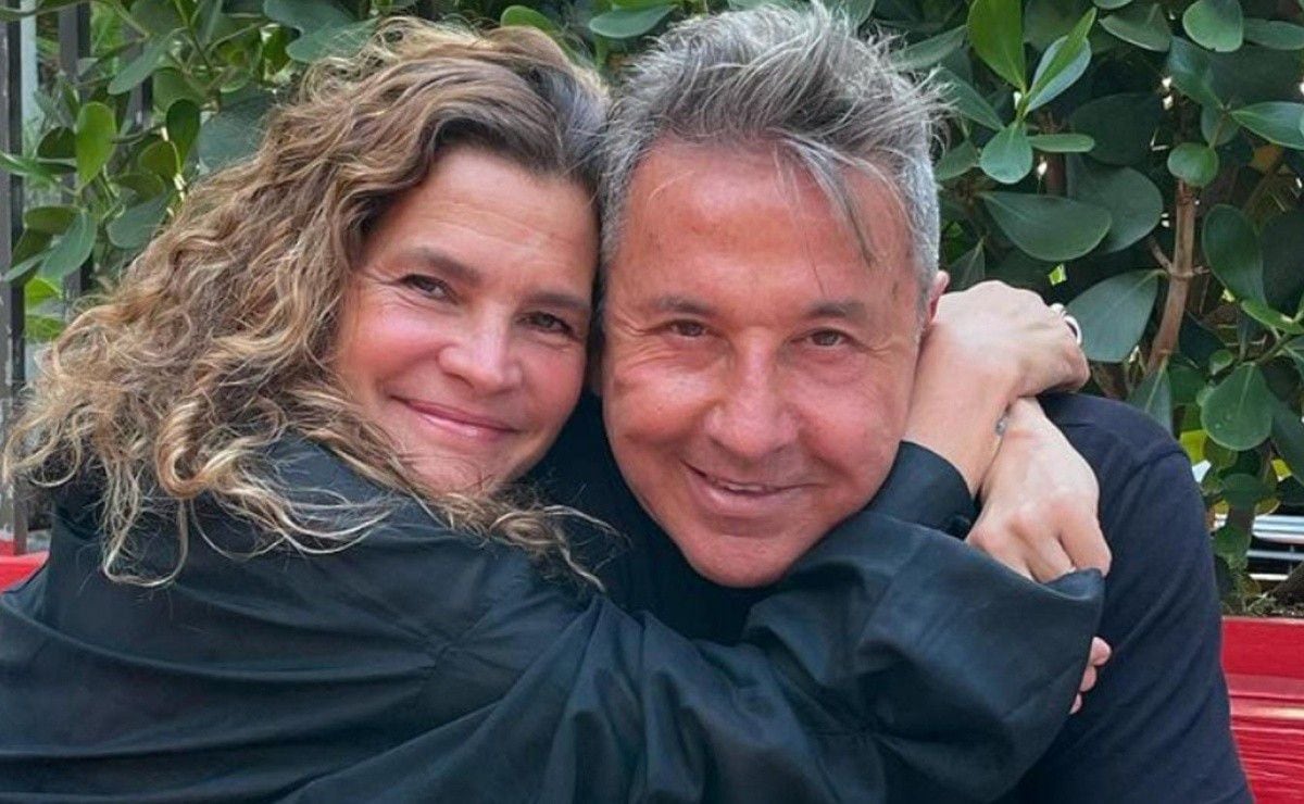 Marlene junto a Ricardo Montaner.