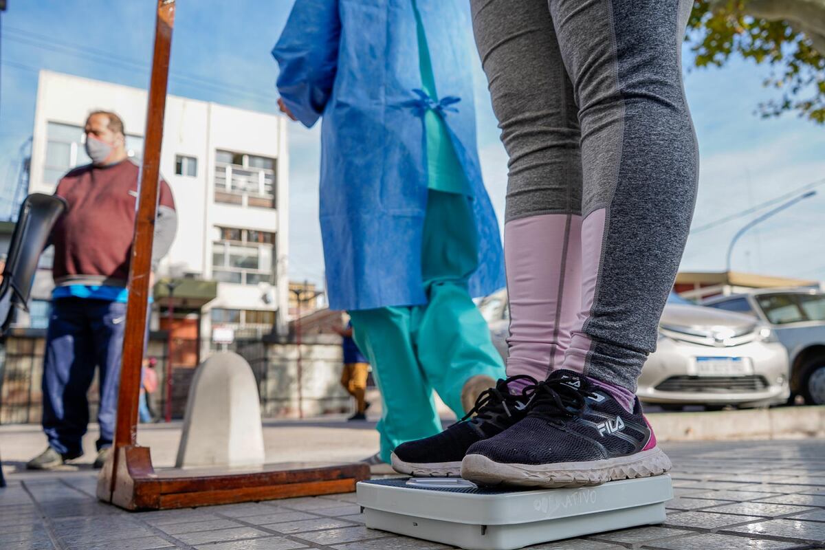 Obesidad: Las Heras ayuda a sus vecinos para vacunarse contra el Covid 19