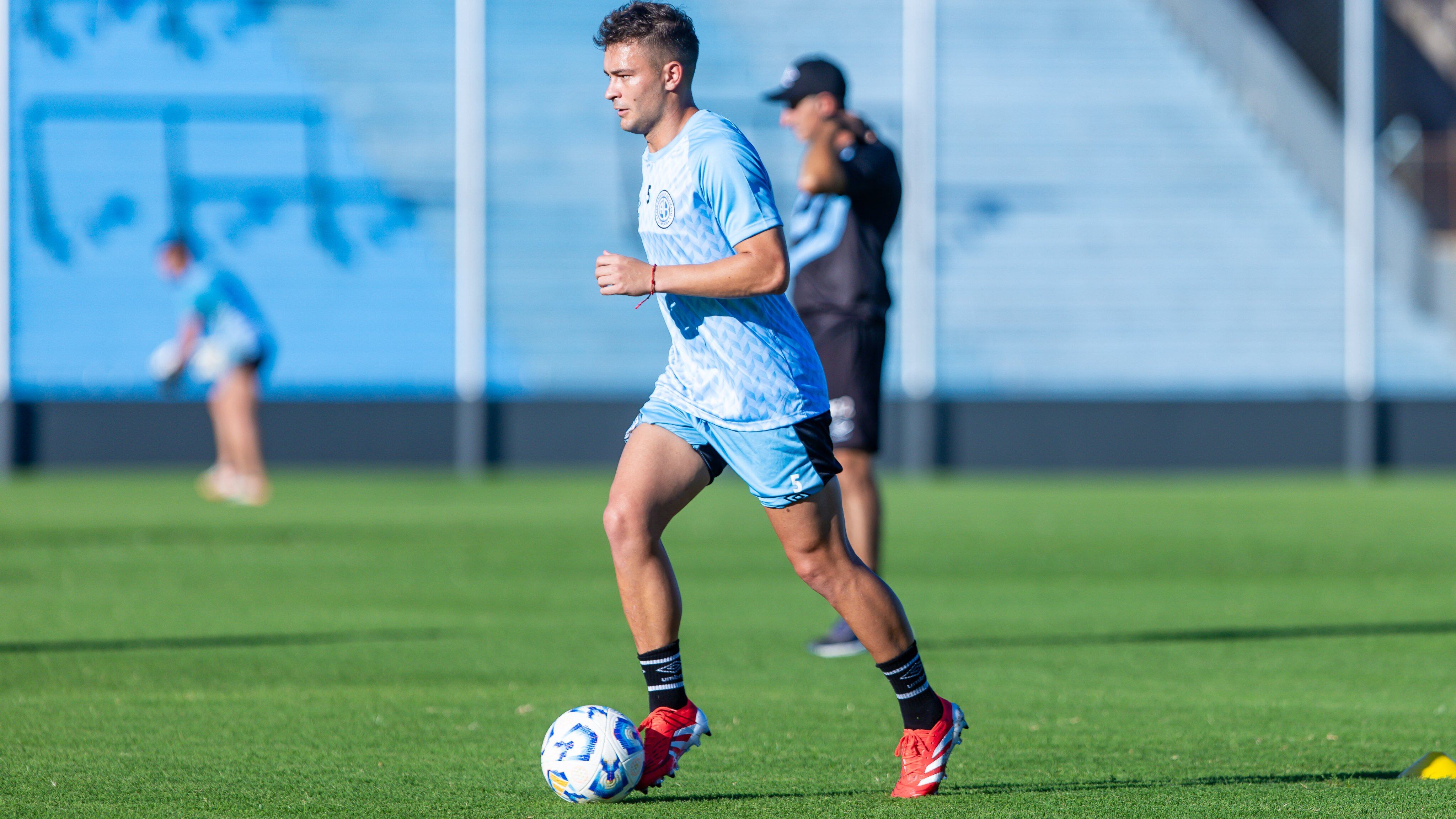 Santiago Longo regresa al Pirata tras cinco meses y medio en Brasil (Prensa Belgrano).