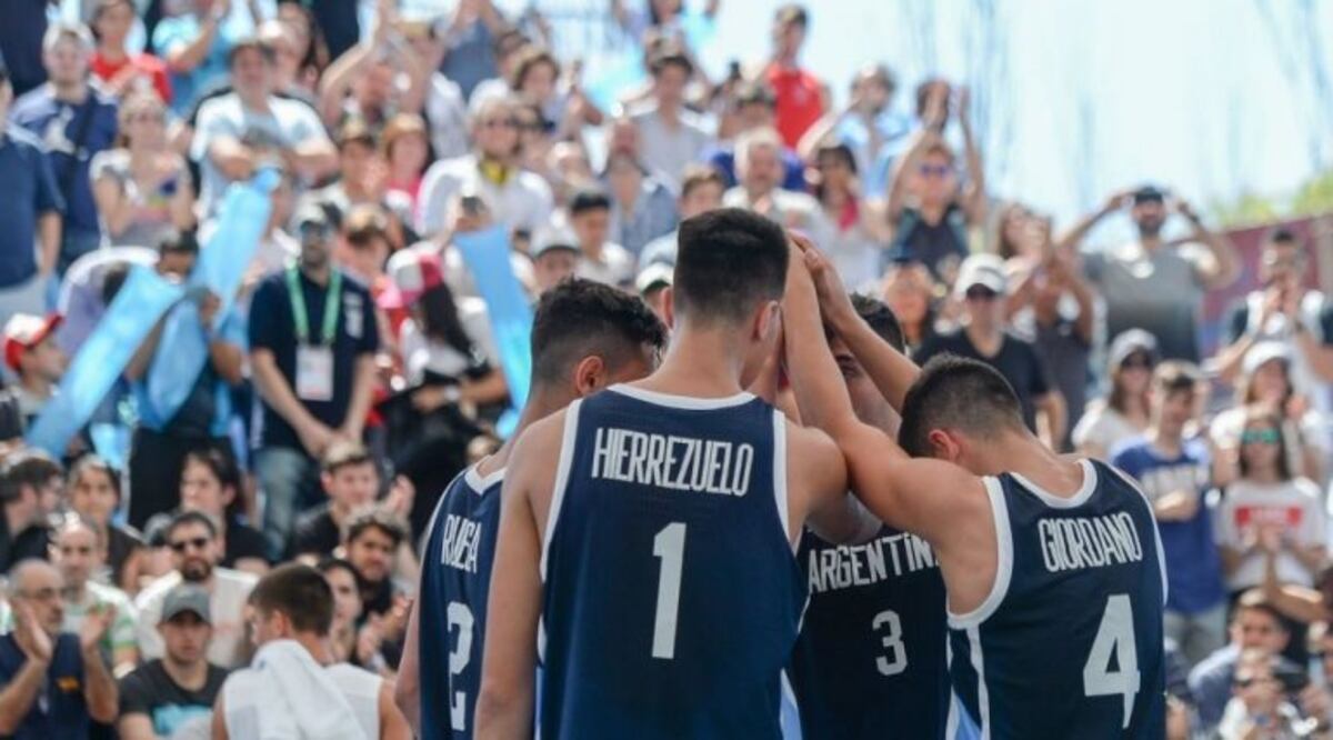 Argentina se quedó con la medalla dorada en básquet 3x3 masculino