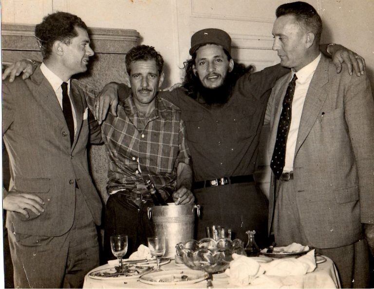 Tito Mónaca en Cuba en 1959, luego del triunfo de la revolución de Fidel Castro. (Archivo de Tito Mónaca)