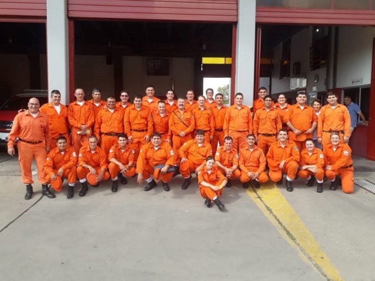 Capacitacion Bomberos Voluntarios Arroyito