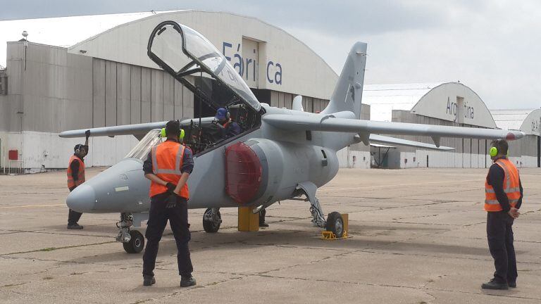 El nuev avión entregado por Fadea.