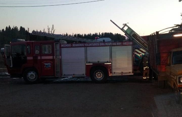 Incendio en Dina Huapi (Bariloche2000)