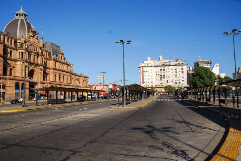 La terminal de Retiro, en Buenos Aires (DPA)