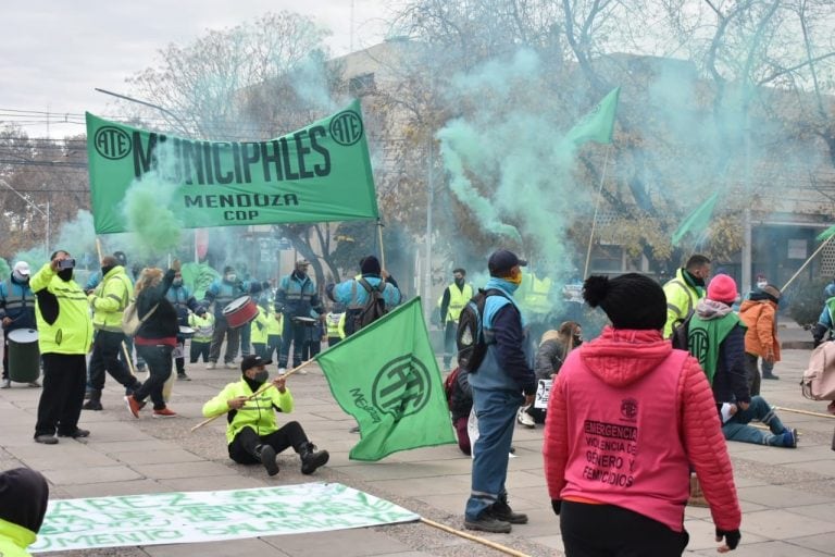 MANIFESTACIÓN DE ATE  