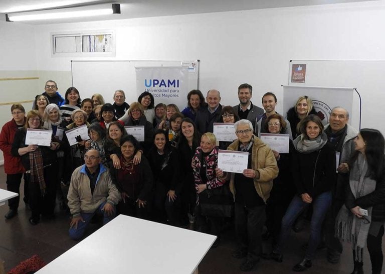 Punta Alta, cierre primeros cursos UPAMI