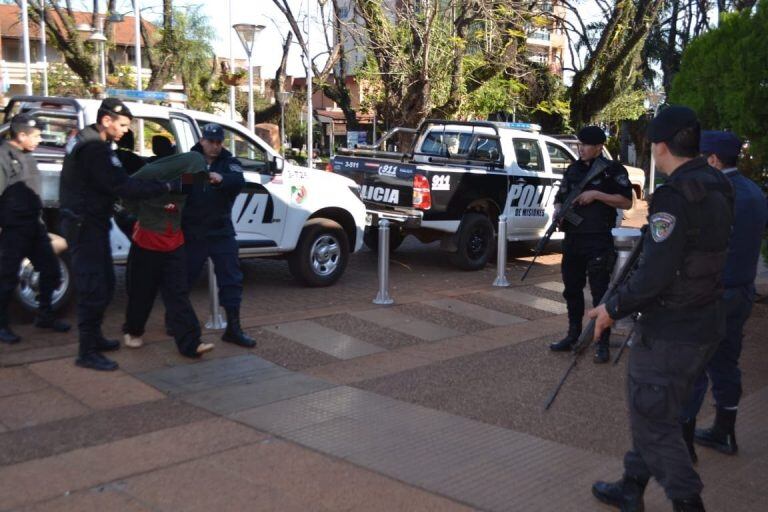 La Policía detuvo a uno de los posibles delincuentes relacionados con el tiroteo en la Unidad Penal II de Oberá.