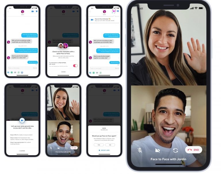 Tinder comenzó a probar las videollamadas en distintos países.