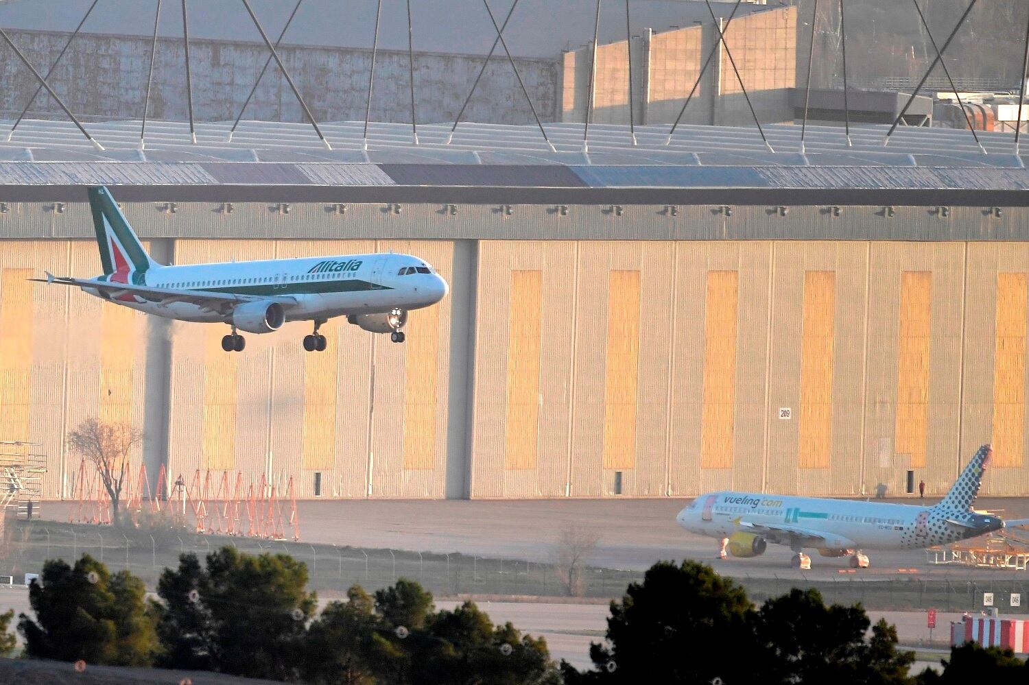 Aeropuerto en España (Foto: AFP)