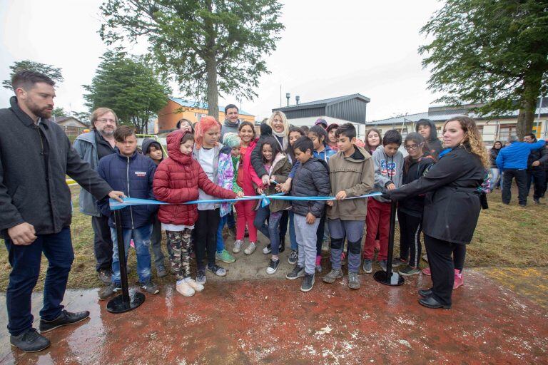 Plaza integradora e inclusiva en Tolhuin