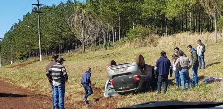 Vuelco en 9 de Julio