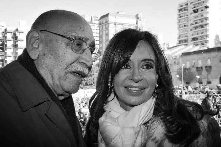 En 2010, Víctor Benavídez fue recibido por la entonces presidenta Cristina Fernández. (Archivo)