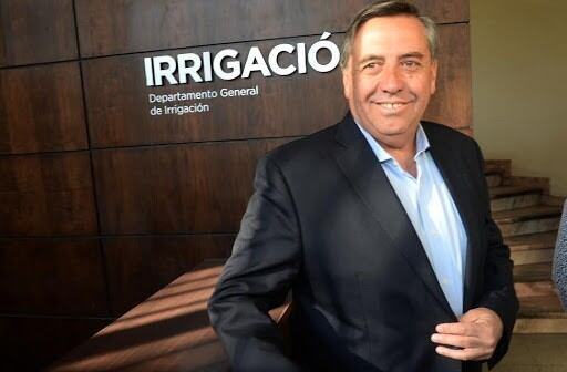 Sergio Marinelli,  Superintendente General de Irrigación,a ceptó la renuncia de Edgardo Juárez.