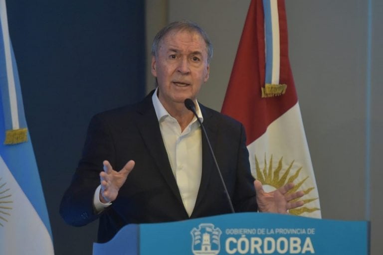 El Gobernador de Córdoba, Juan Schiaretti.