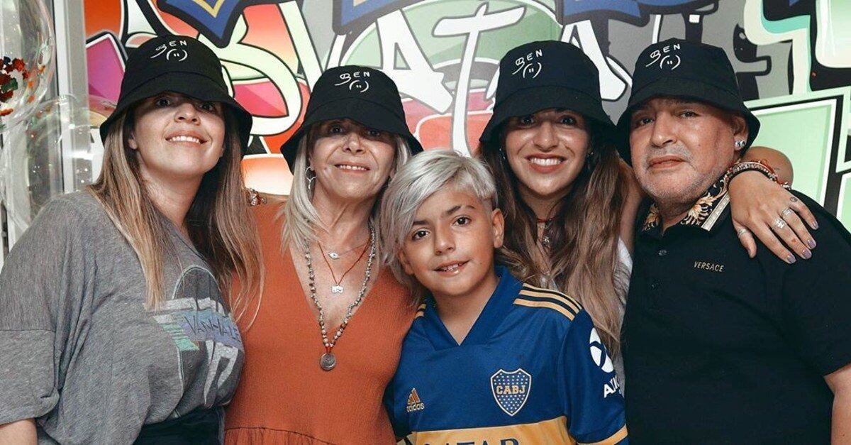 Claudia Villafañe tras la muerte de Diego Maradona: “Quiero que mis nietos lo recuerden como El Babu”