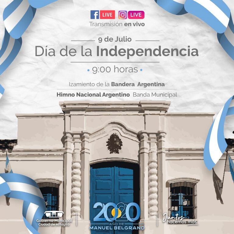 Transmisión de la Celebración del Día de la Independencia