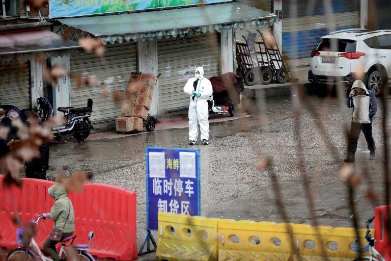 Las primeras imágenes del mercado de Wuhan, el 10 de enero. (Foto:REUTERS/Stringer/Archivo)