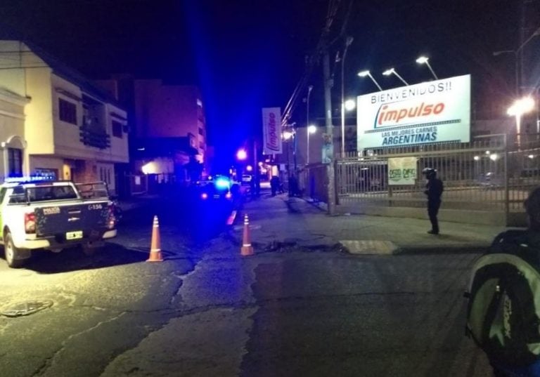 Degollaron a un hombre en un supermercado de Corrientes. (Foto: Corrientes Hoy)