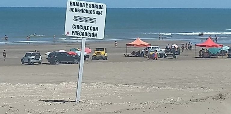 Costa de Necochea (Foto:Clarín)