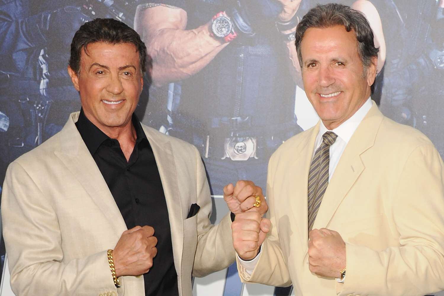 Sylvester y Frank Stallone