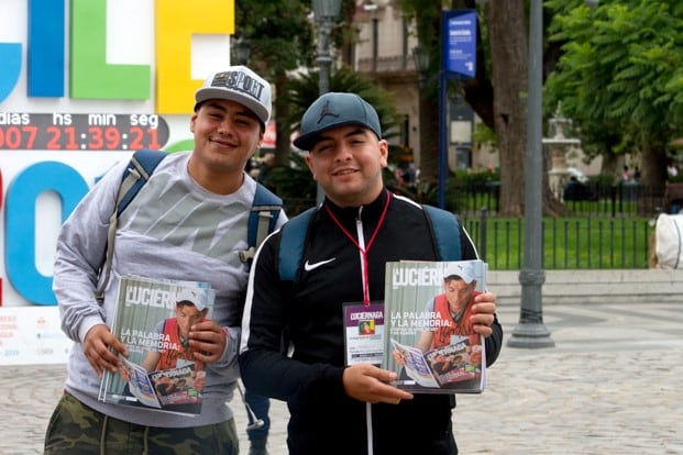 Capacitaron a los chicos de La Luciérnaga para que sean guías turísticos durante el CILE.