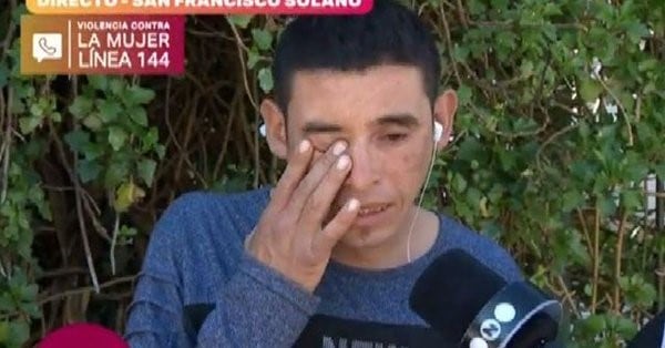 Alfredo, marido de la mujer embarazada que apareció muerta en un hotel alojamiento de Florencio Varela.