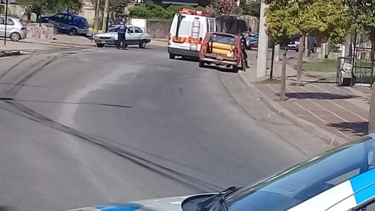 Pérdida de gas en Río Ceballos.