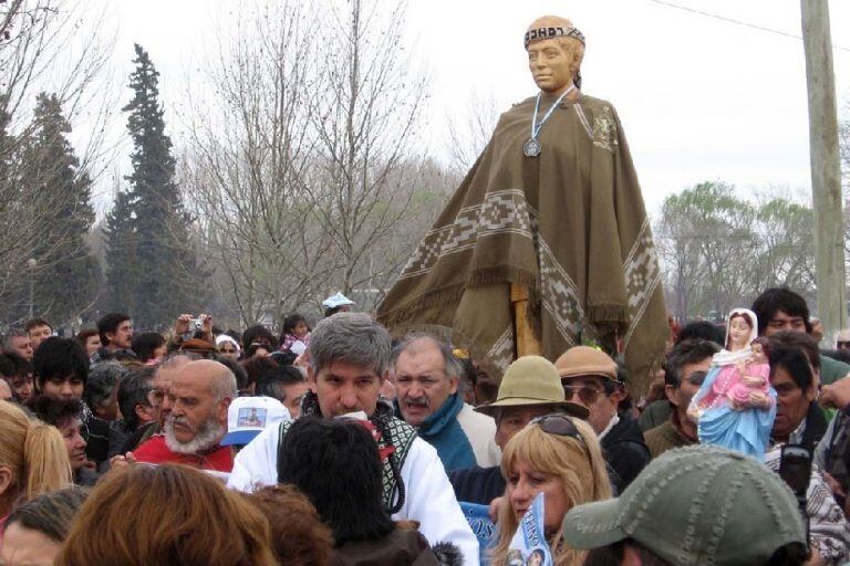 Imagen archivo. La peregrinación será del sábado 24 al lunes 26, día del nacimiento del santo.