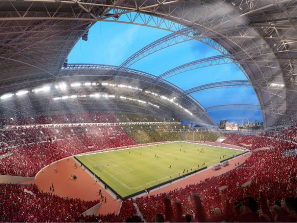 Así es el estadio de Singapur donde jugará la Selección