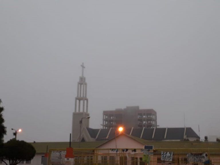 Neblina en la ciudad