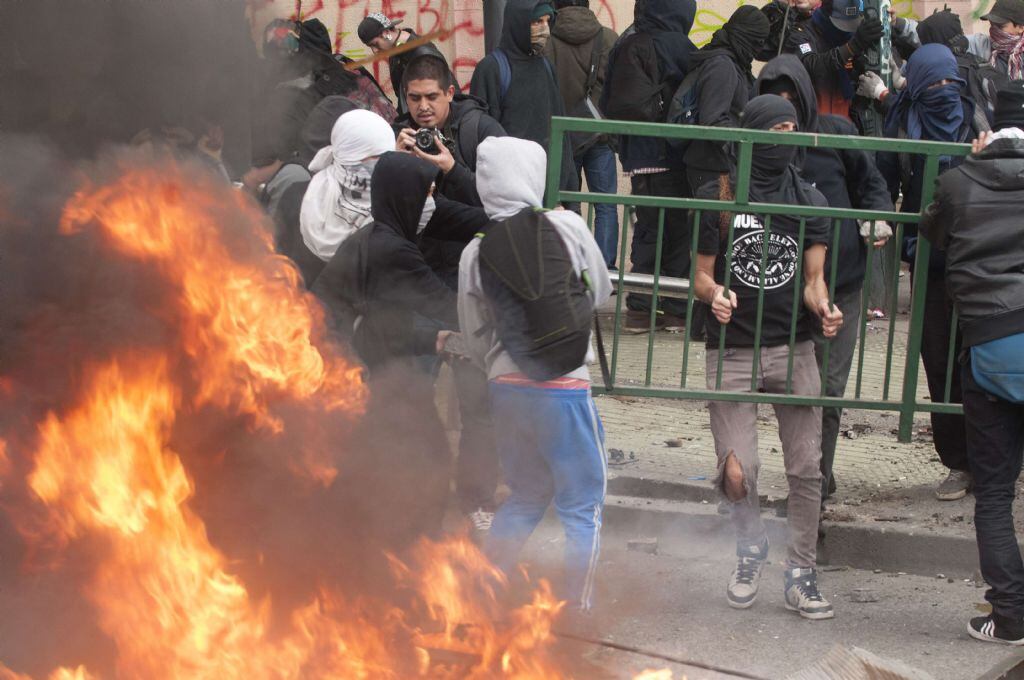 Las protestas estudiantes de 2011 lo tuvieron a Gabriel Boric como uno de los líderes. 