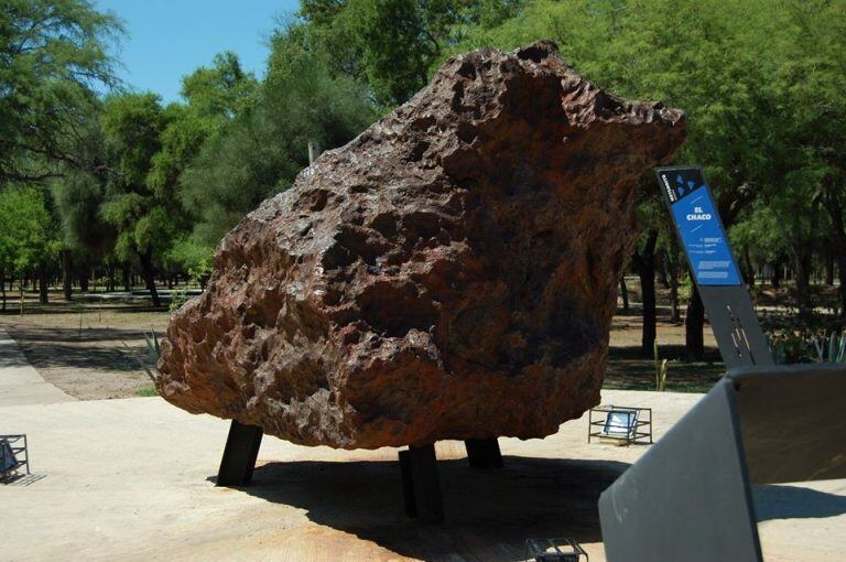 La exposición actual de El Chaco en el parque "Campo del Cielo.