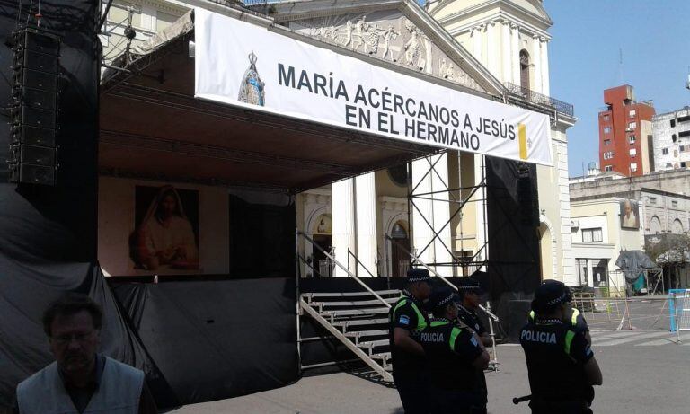 Listos los preparativos para los festejos por la Virgen de la Merced.