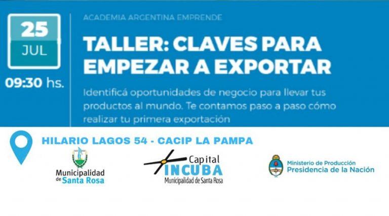 Taller para emprendedores (Municipalidad de Santa Rosa)