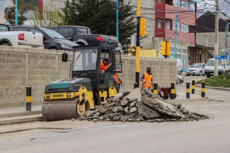 Repavimentación Perito Moreno