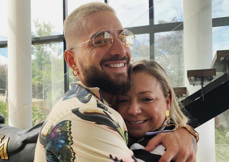 Maluma y su mamá (Foto: Instagram)