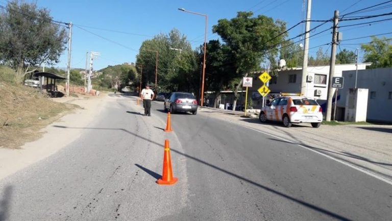 Controles en los accesos a la ciudad. (Foto: Municipal).