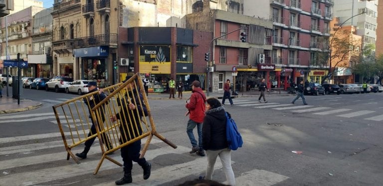 Levantaron el acampe piquetero en Córdoba.